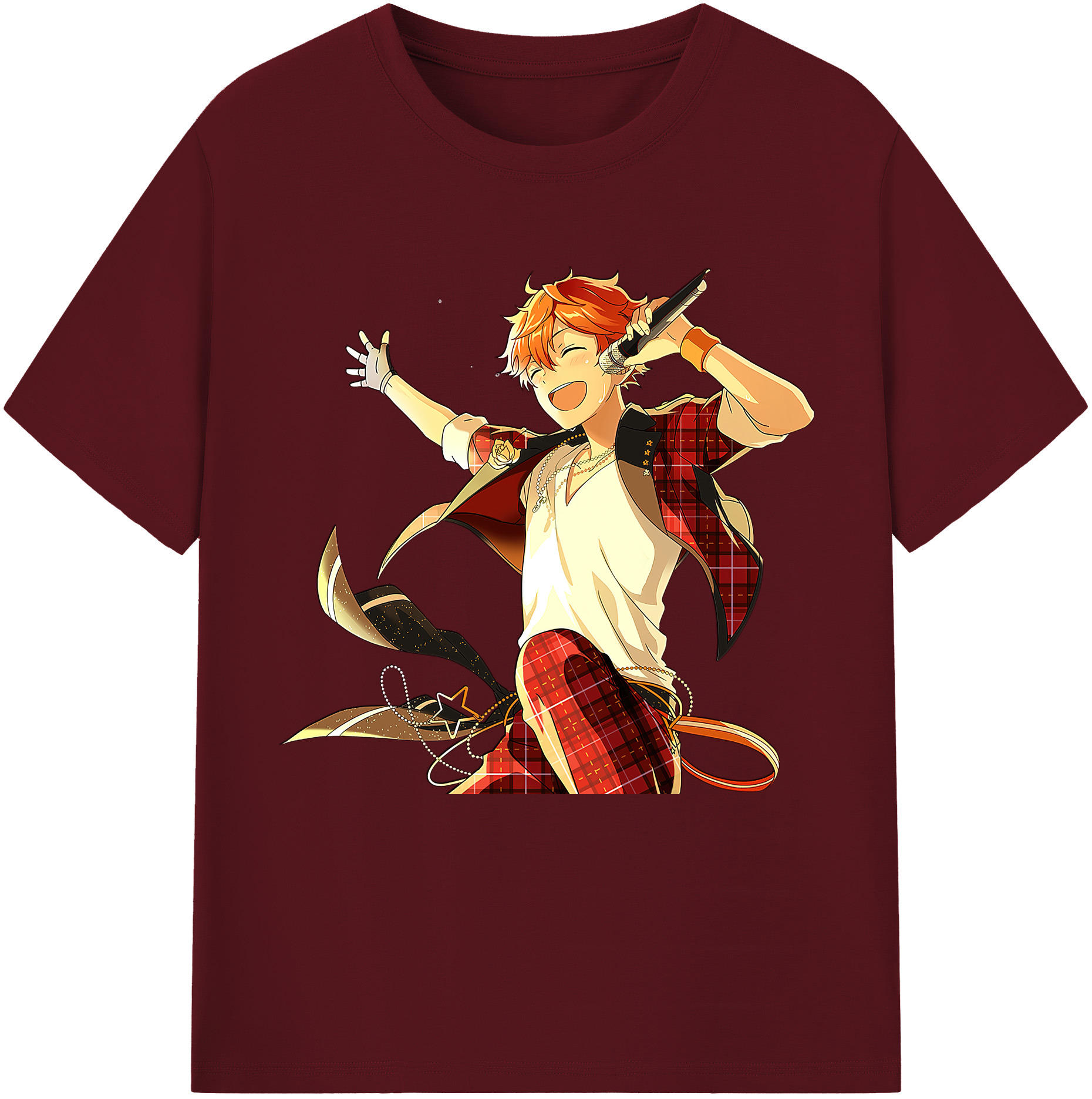 （画像用） あんさんぶるスターズ! Ensemble Stars 綿100％半袖Tシャツ（フロントプリント）